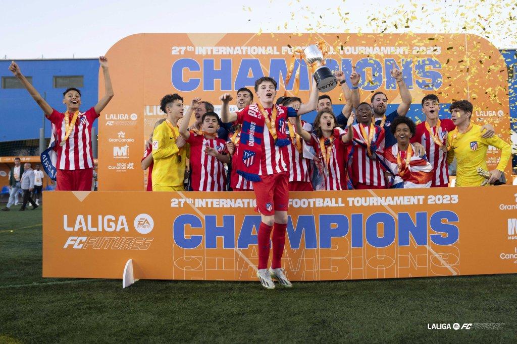 El Atleti es campeón de LaLiga FC Futures tras ganar al Real Madrid (1-2)