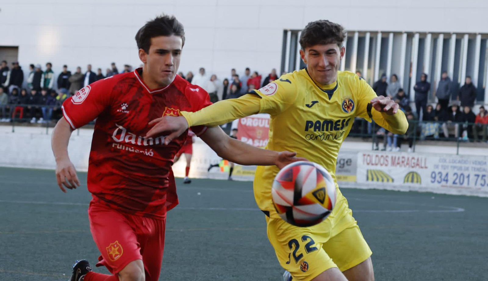 Pau Navarro mete al Villarreal en octavos de Copa del Rey Juvenil en el último suspiro (0-1)