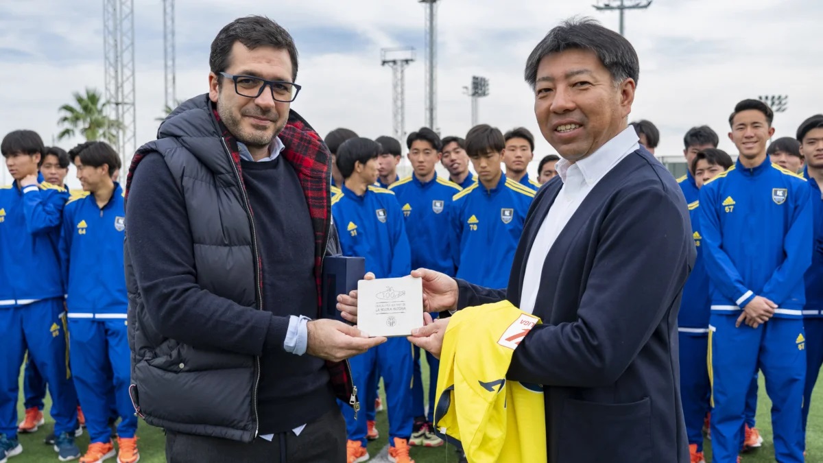 El Villarreal y el Kashima Gakuen japonés siguen tejiendo su relación deportiva